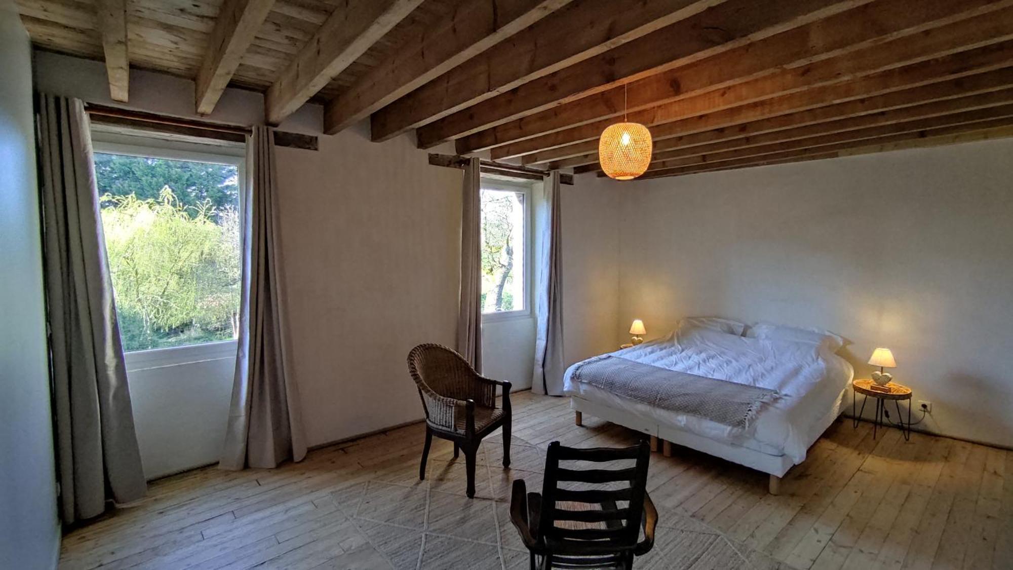 Chambre D'Hote En Gite - Moulin De La Houssaie - Broceliande Guer Exterior foto